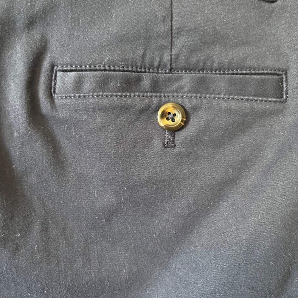 ANTHROPOLOGIE  navy blue pants sz.4 - Picture 5 of 8